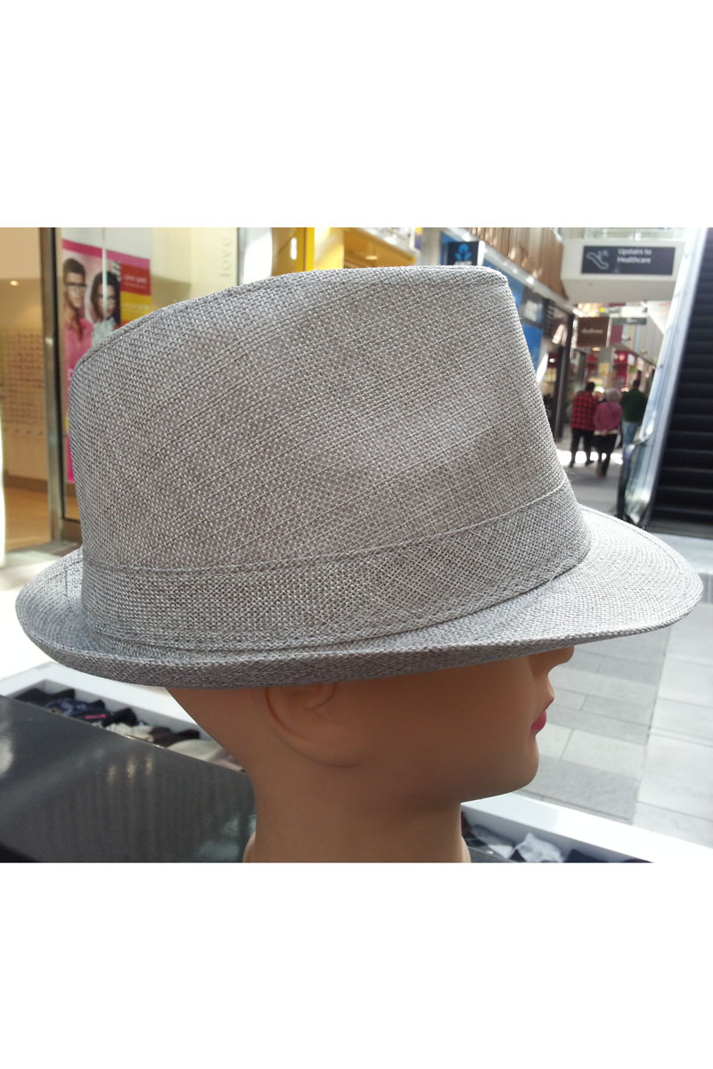 Hat in light grey