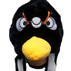 Angry Bird Hat in Black