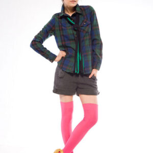 Over Knee High Stocking in Pink