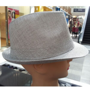 Hat in light grey